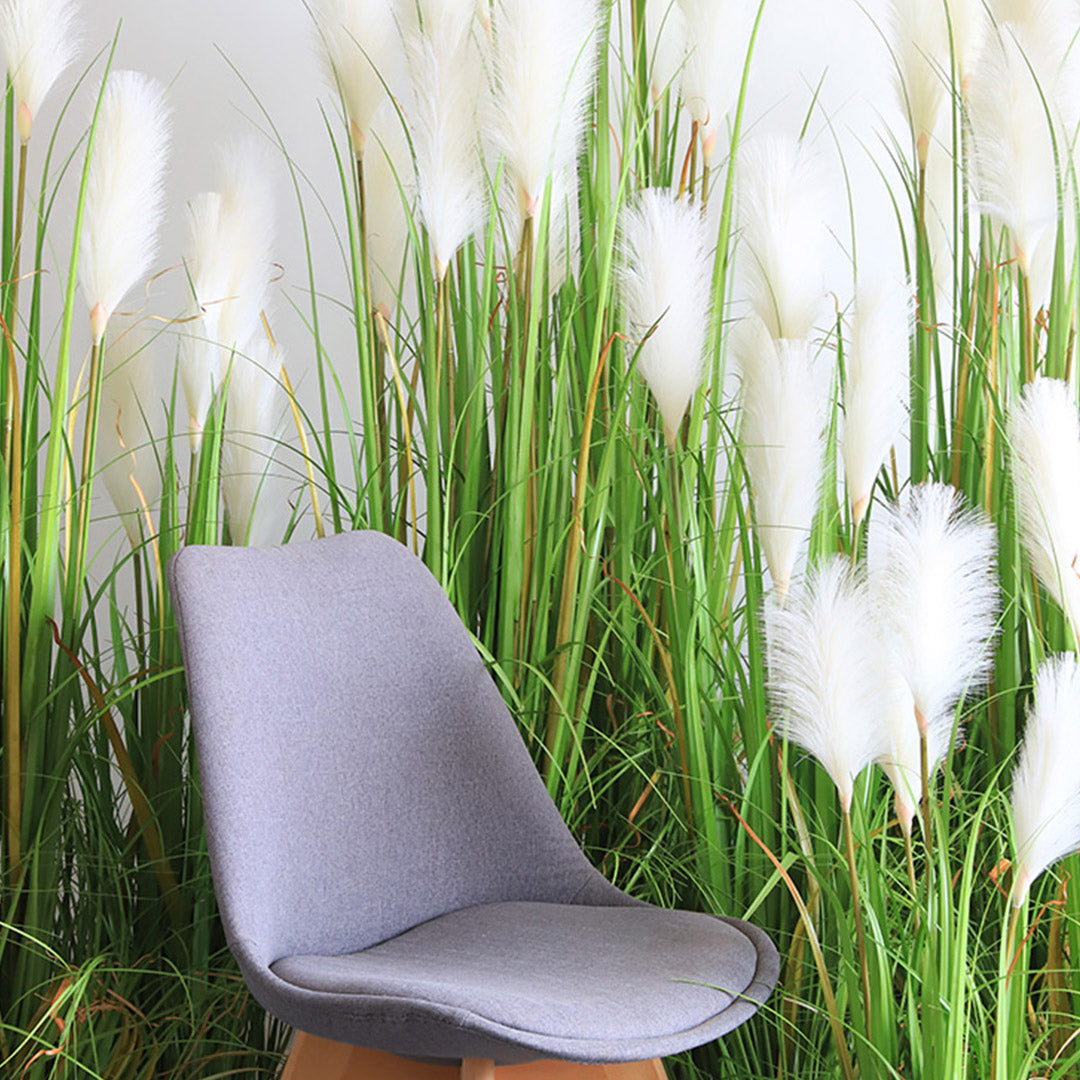 SOGA 4X 120cm Green Artificial Indoor Potted Reed Grass Tree Fake Plant Simulation Decorative