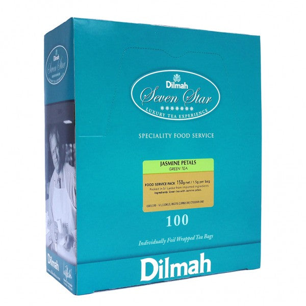 Dilmah Green & Jasmine Tea (100) - Cafe Supply
