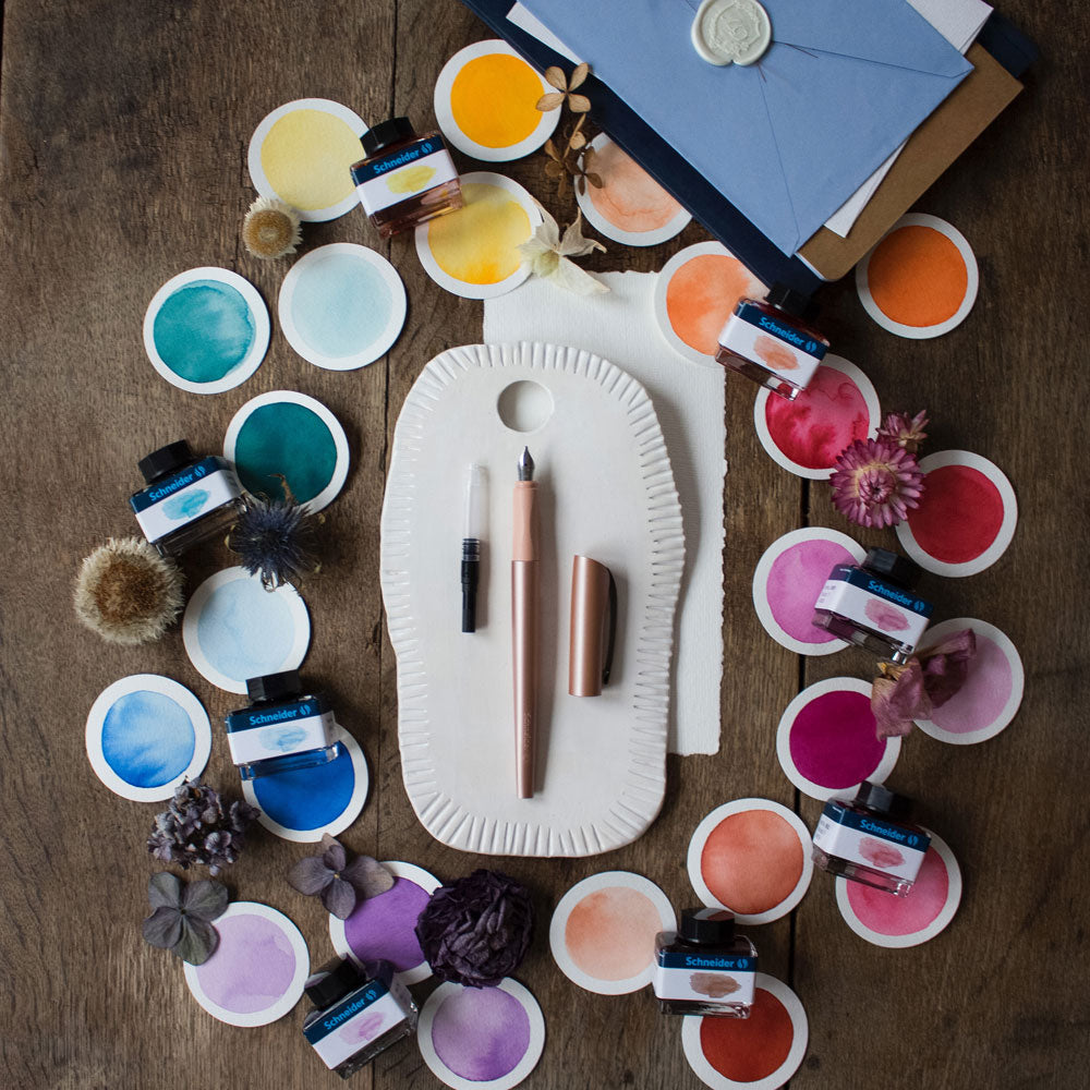 Schneider Bottle Pastel Ink 15ml Lilac - Cafe Supply