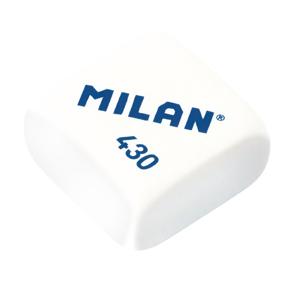 Milan Erasers 430 Synthetic Rubber Assorted Colours - Cafe Supply