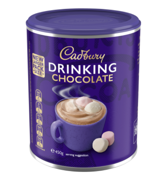 Cadbury Drinking Chocolate 450g - Cafe Supply