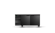 Skope BackBar 2 Solid Swing Door SlimLine Fridge