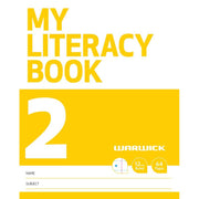 Warwick My Literacy Book 2 12mm Ruled 64 Page - Cafe Supply