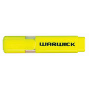 Warwick Highlighter Stubby Yellow - Cafe Supply