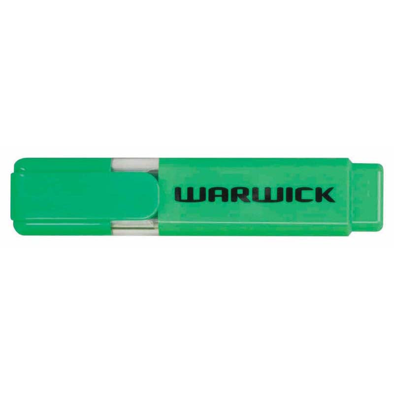 Warwick Highlighter Stubby Green - Cafe Supply