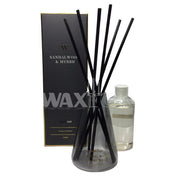 200ml Reed Diffuser 'W' Scented - Sandalwood & Myrrh - Cafe Supply