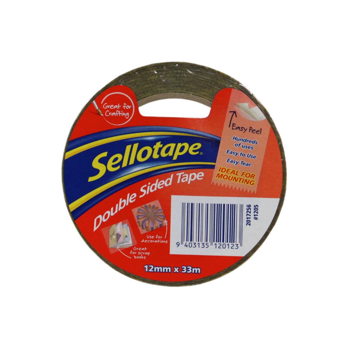 Sellotape 1205 Double-Sided Tape 12x33m - Cafe Supply