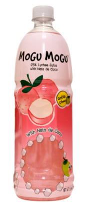 Mogu Mogu Lychee Juice With Nate De Coco 1l