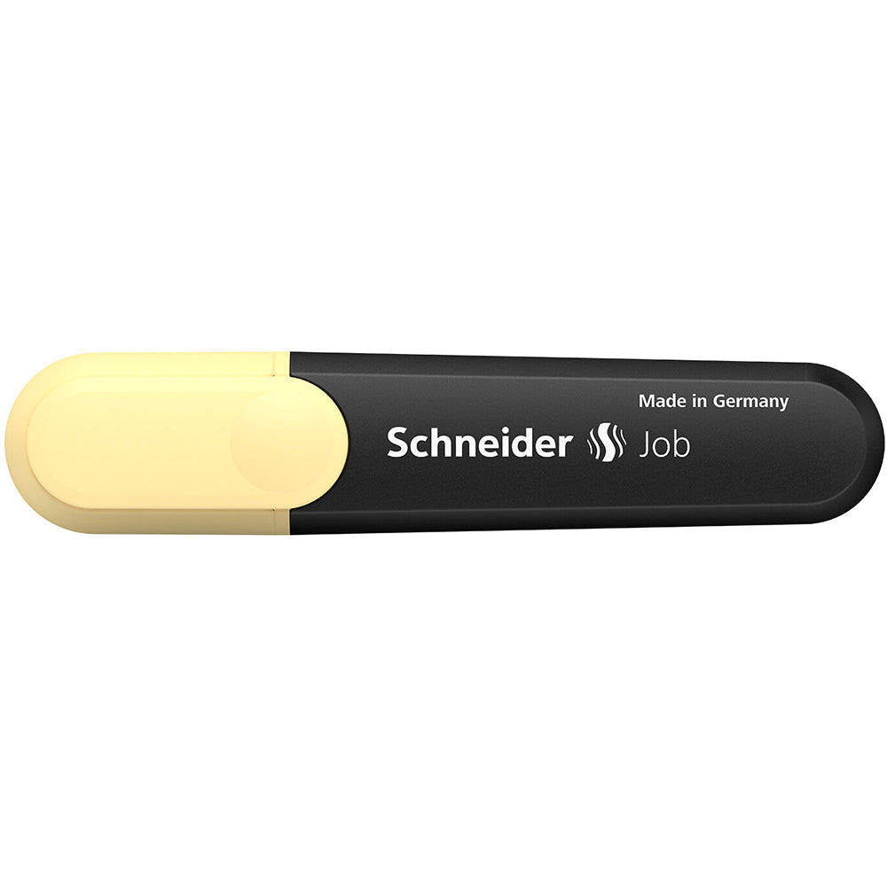 Schneider Highlighter Job Pastel Vanilla - Cafe Supply