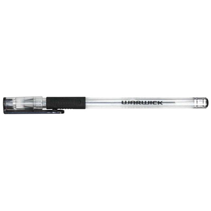 Warwick Pen Ballpoint Black Capped Medium Box 10 - Cafe Supply