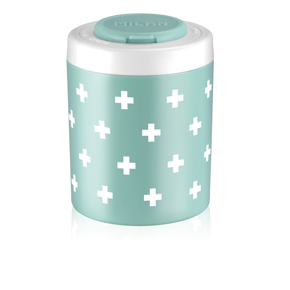 Milan Antibacterial 2 Hole Pencil Sharpener Hangsell Turquoise - Cafe Supply