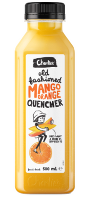 Charlie's Old Fashioned Mango Orange Quencher Fruit Drink 500ml