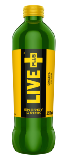 Live Plus Original Citrus Energy Drink 355ml