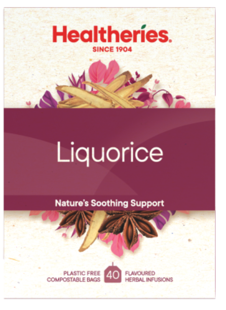 Healtheries Liquorice Tea Bags 40pk