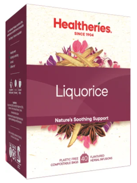 Healtheries Liquorice Tea Bags 40pk