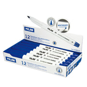 Milan Whiteboard Marker Fine Bullet Tip 3.7mm Blue - Cafe Supply