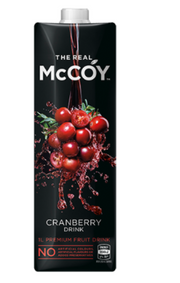 McCoy Cranberry Fruit Juice 1l - Cafe Supply