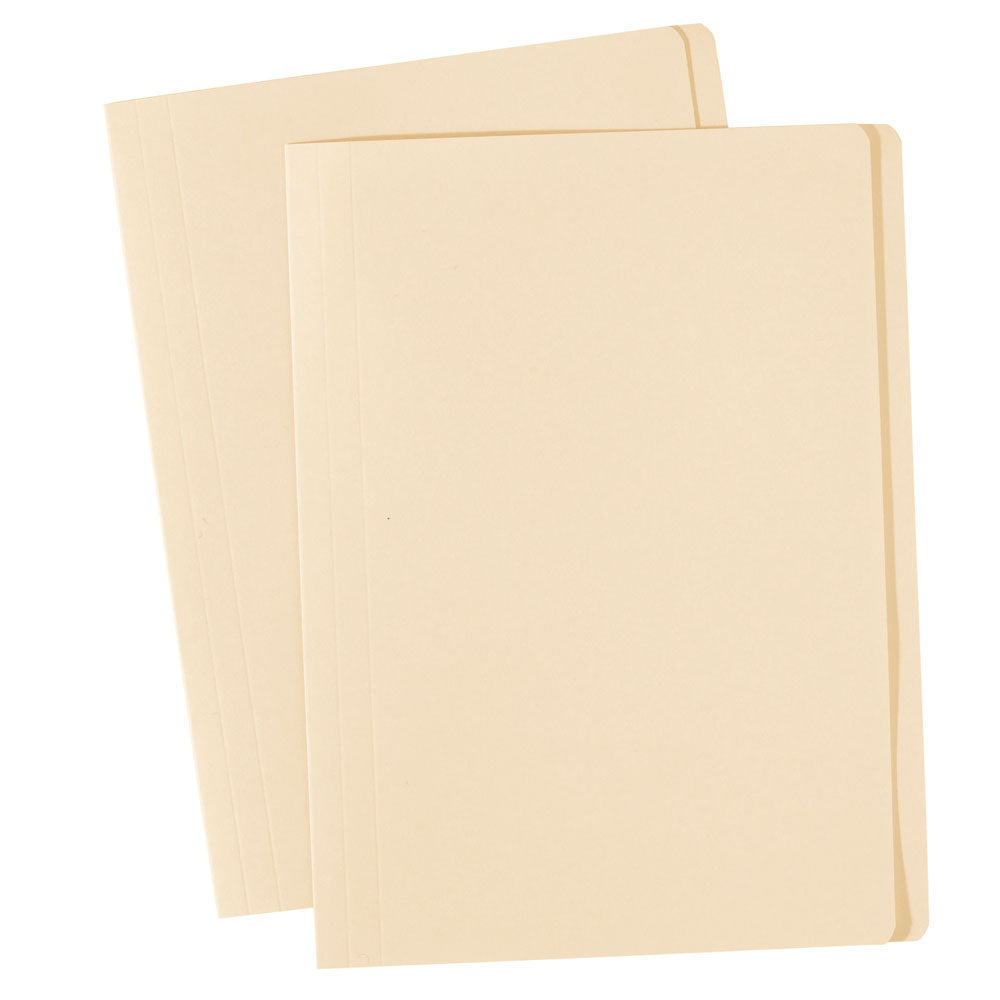 Avery File Folder Buff Heavy Duty Foolscap Pack 100 - Cafe Supply