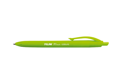 Milan P1 Touch Colours Ballpoint Pen Light Green - Cafe Supply