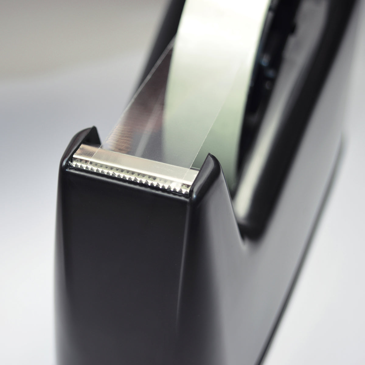 Rapesco Germ-Savvy Antibacterial 500 Heavy Duty Tape Dispenser Black - Cafe Supply