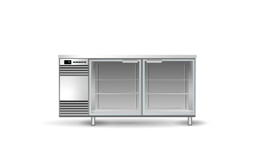 Skope Glass Chiller 2 Door