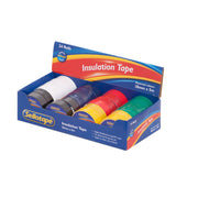 Sellotape TTS018 Elec Tape Assorted 18mm x 5m 1 UNIT - Cafe Supply