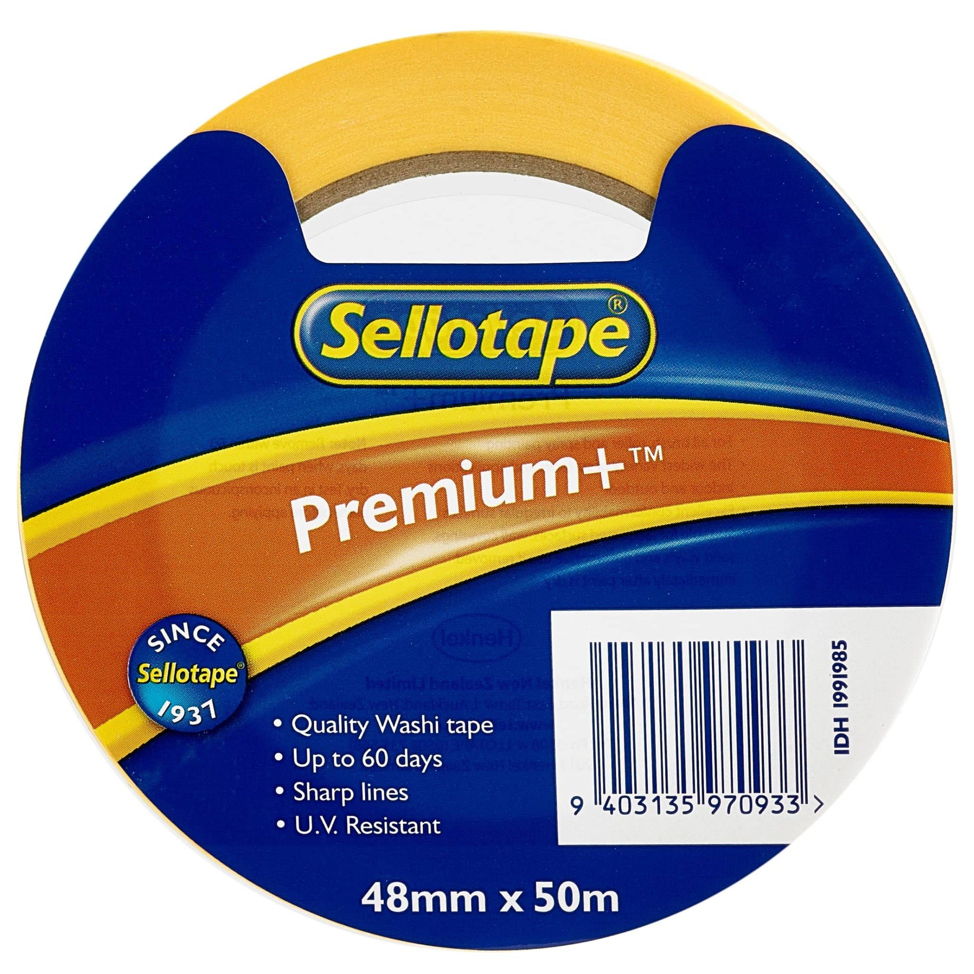 Sellotape Washi Premium+ Mask 48mm x 50m - Cafe Supply