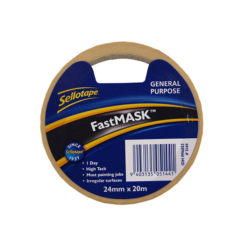 Sellotape 5144 GP Fastmask 24mmx20m - Cafe Supply