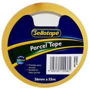 Sellotape 1550 Pack Tape Clear 36mmx55m - Cafe Supply