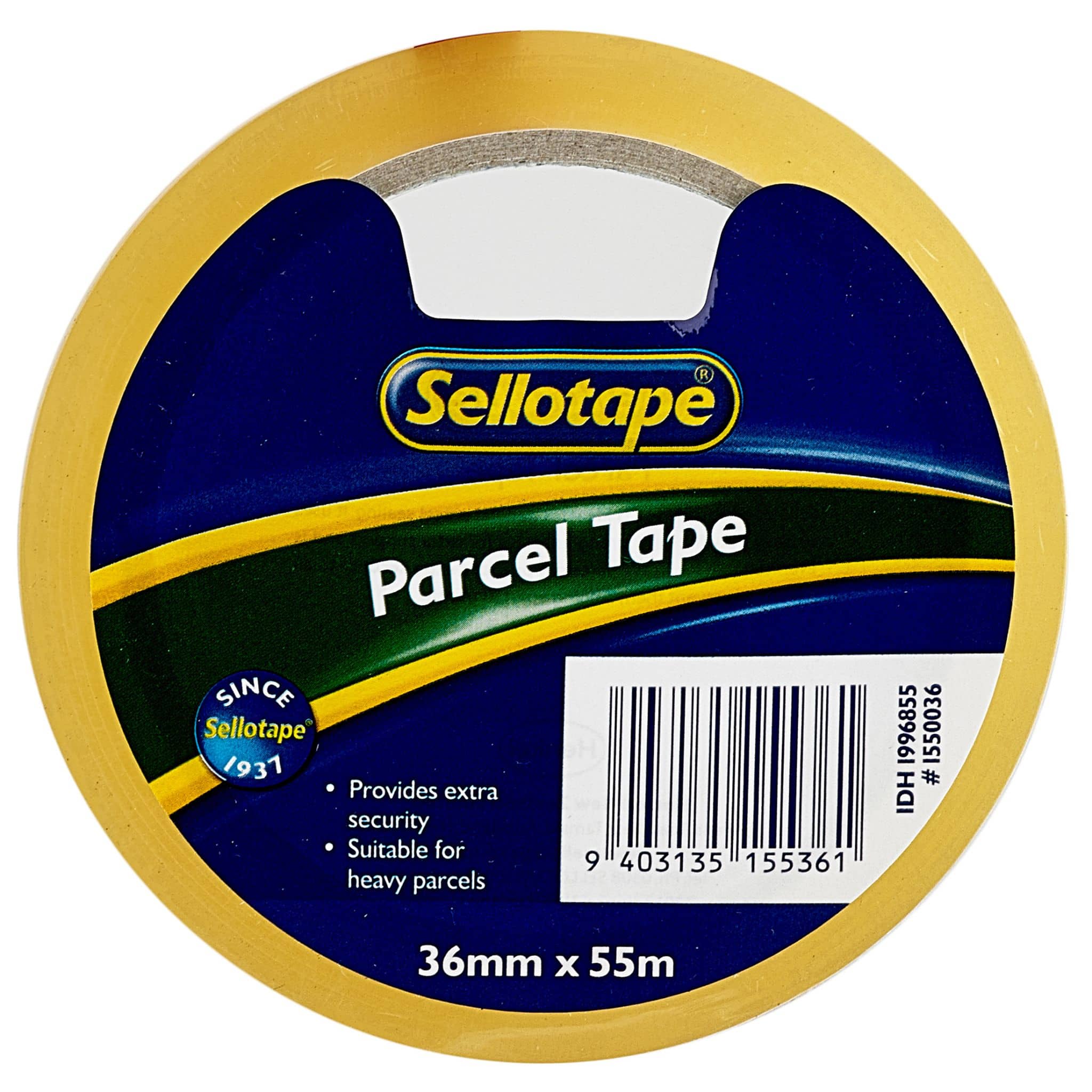 Sellotape 1550 Pack Tape Clear 36mmx55m - Cafe Supply