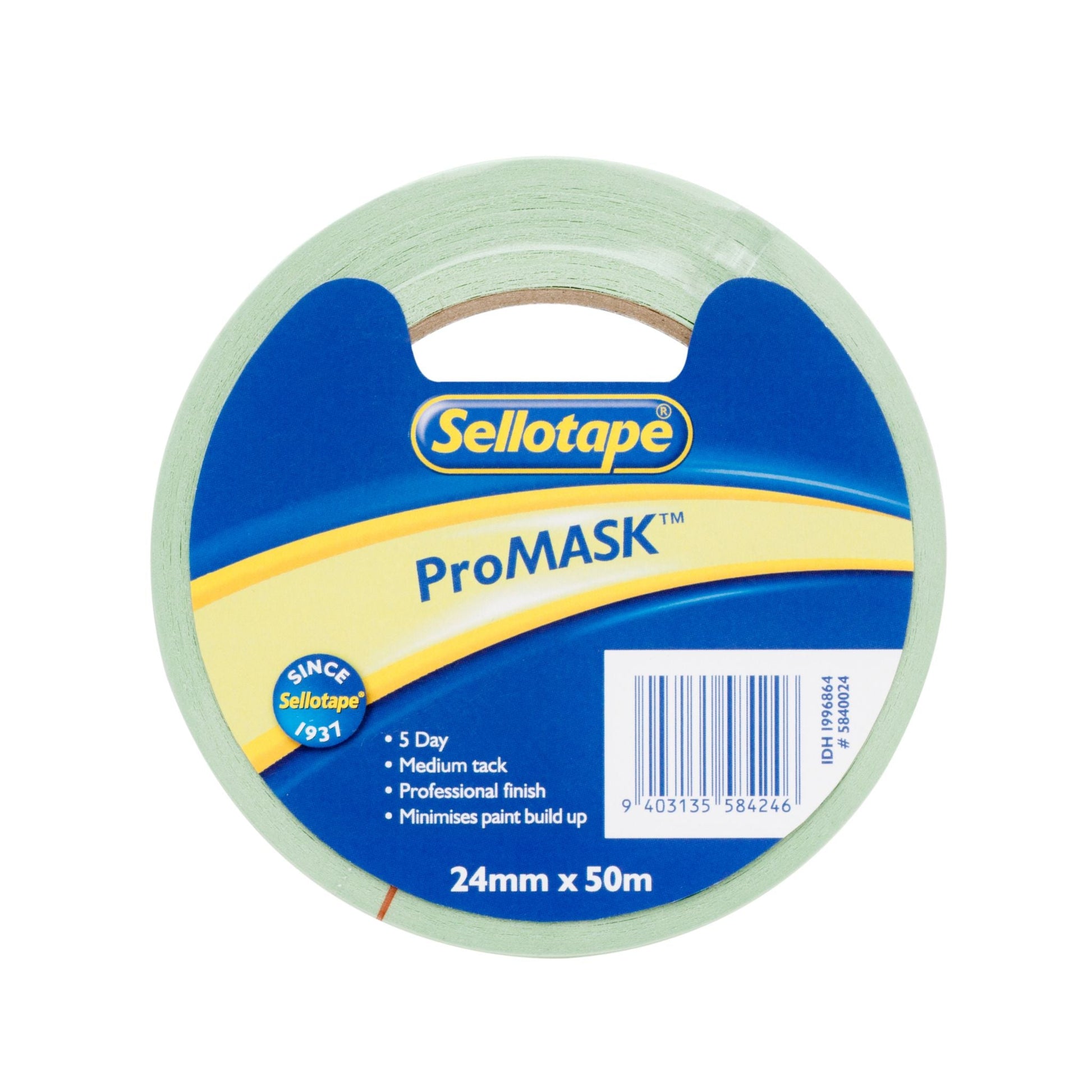 Sellotape 5840 ProMask 24mm x 50m - Cafe Supply