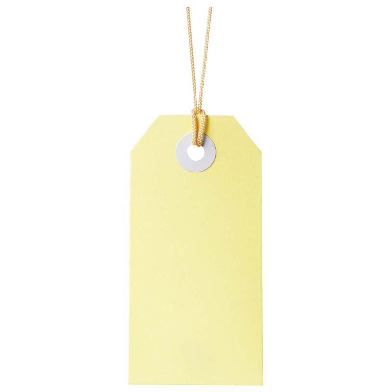 Avery Tag-It Pastel Yellow 24 Pack 48x96mm - Cafe Supply