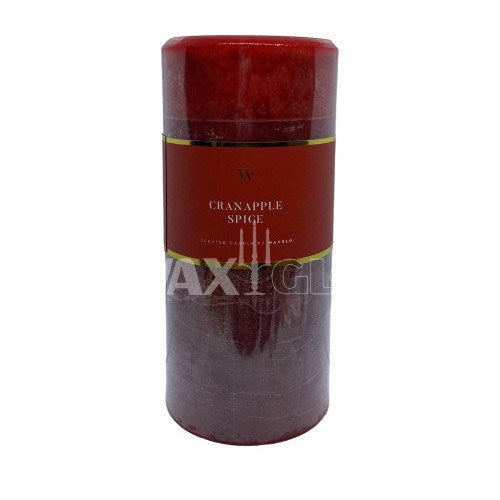 'W' Scented Range Pillar Candles - Cafe Supply