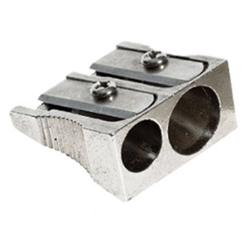 Warwick Pencil Sharpener Metal Double Hole - Cafe Supply
