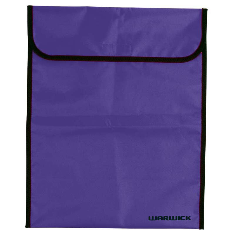 Warwick Homework Bag Purple XL Velcro - Cafe Supply