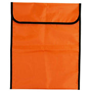 Warwick Homework Bag Orange Large Velcro - Cafe Supply