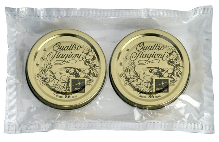 Bormioli Rocco Set 2 Quattro Stagioni Lids 86mm