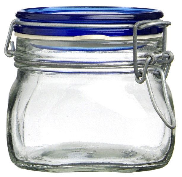 Bormioli Rocco Fido Jar Blue 500ml