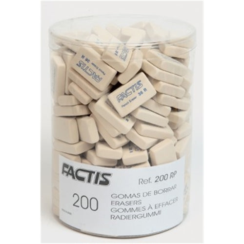 Factis Eraser 36R (200 units per tub) - Cafe Supply