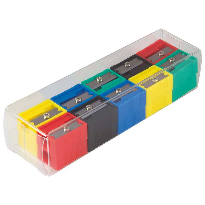 Milan Pencil Sharpener Plastic Single Hole EACH - Cafe Supply