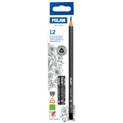 Milan Graphite Pencils 6B Pack 12 - Cafe Supply