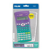 Milan Scientific Calculator Sunset Green Purple - Cafe Supply