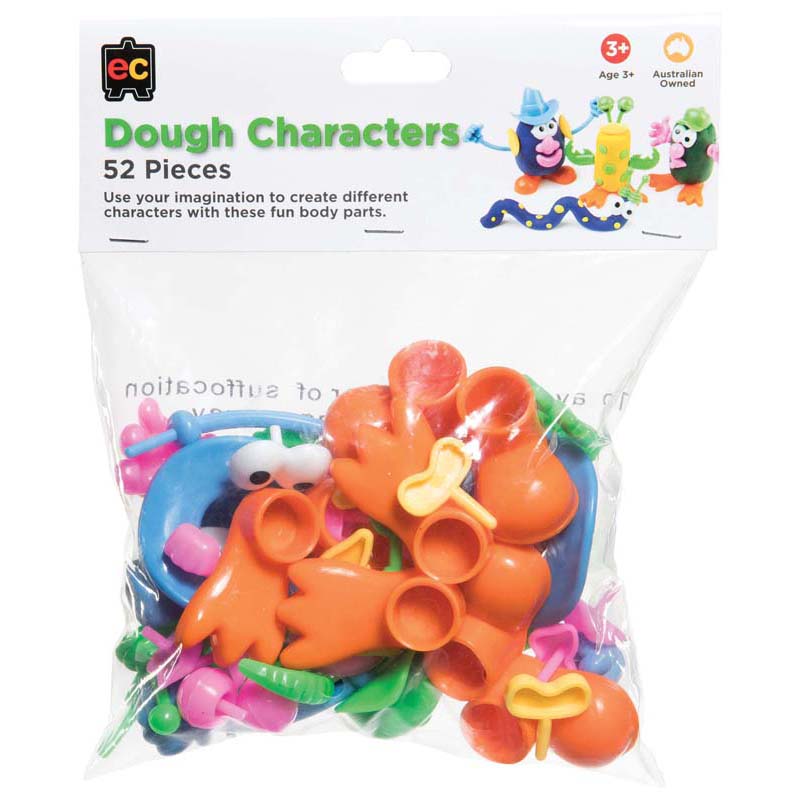 EC Dough Characters Pack 52 - Cafe Supply