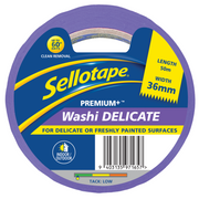 Sellotape Washi Premium+ Delicate 36mm x 50m - Cafe Supply