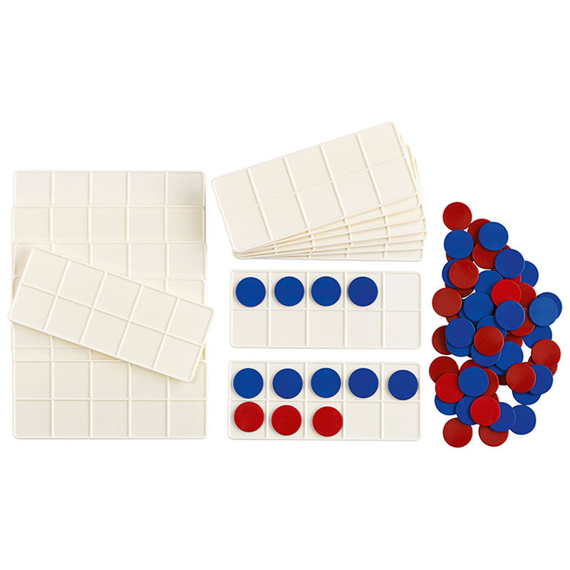 EDX Plastic Ten Frame Set - Cafe Supply