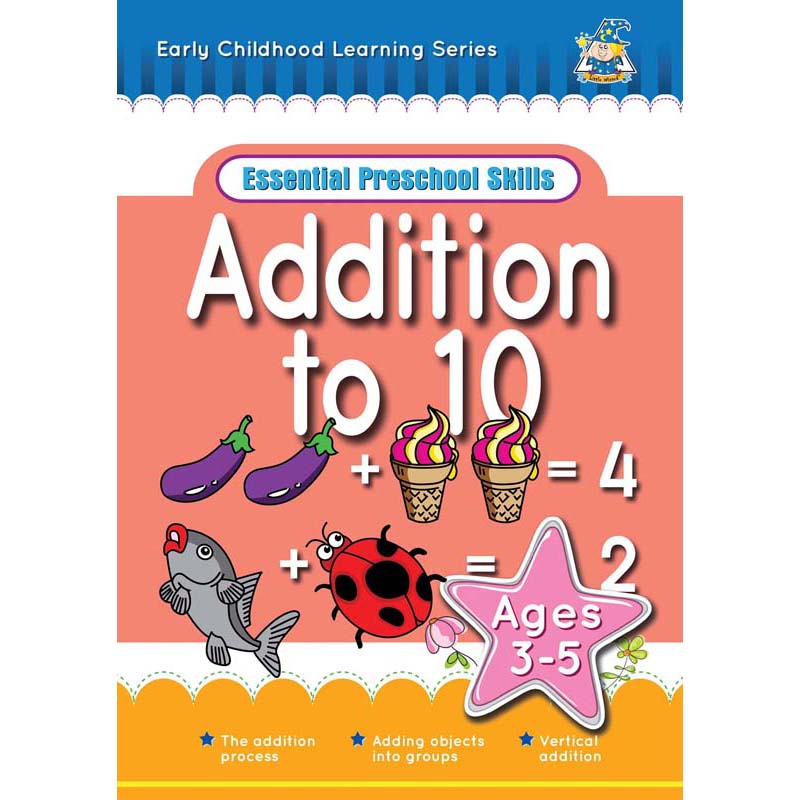 Greenhill Activity Book 3-5yr Addition To 10 - Cafe Supply