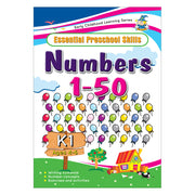 Greenhill Activity Book 4-6 Yr Numbers 1 to 50 - Cafe Supply