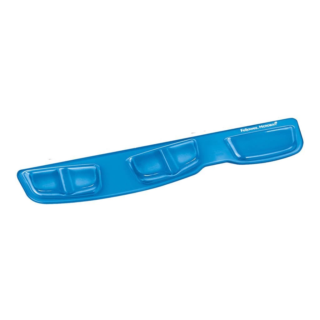 Fellowes Gel Keyboard Palm Support Blue