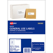 Avery Label L7164 General Use A4 12up 100 Sheets 63x72mm - Cafe Supply