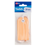 Avery Tag-It Pastel Peach 24 Pack 48x96mm - Cafe Supply